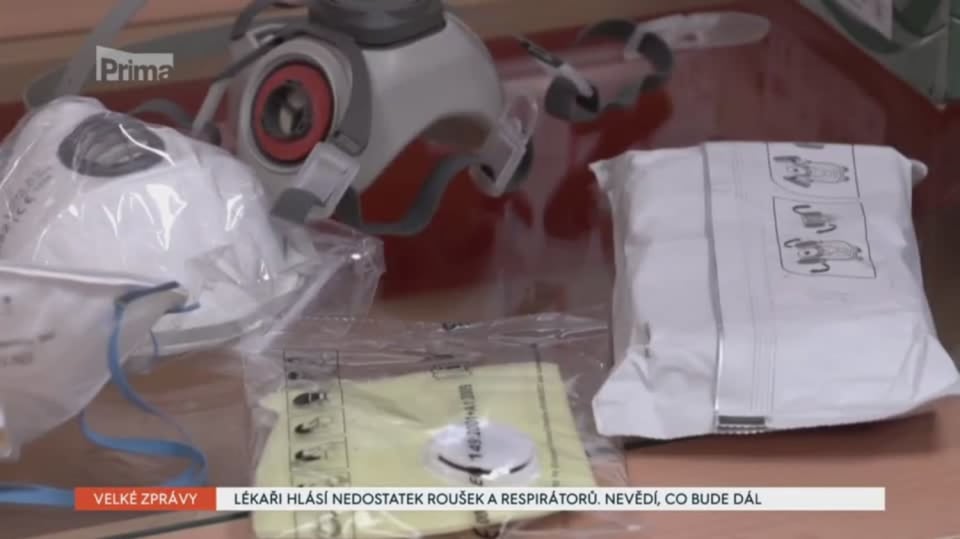 15.03. 2020 VELKÉ ZPRÁVY: LÉKAŘI HLÁSÍ NEDOSTATEK ROUŠEK A RESPIRÁTORŮ, NEVÍ CO BUDE DÁL